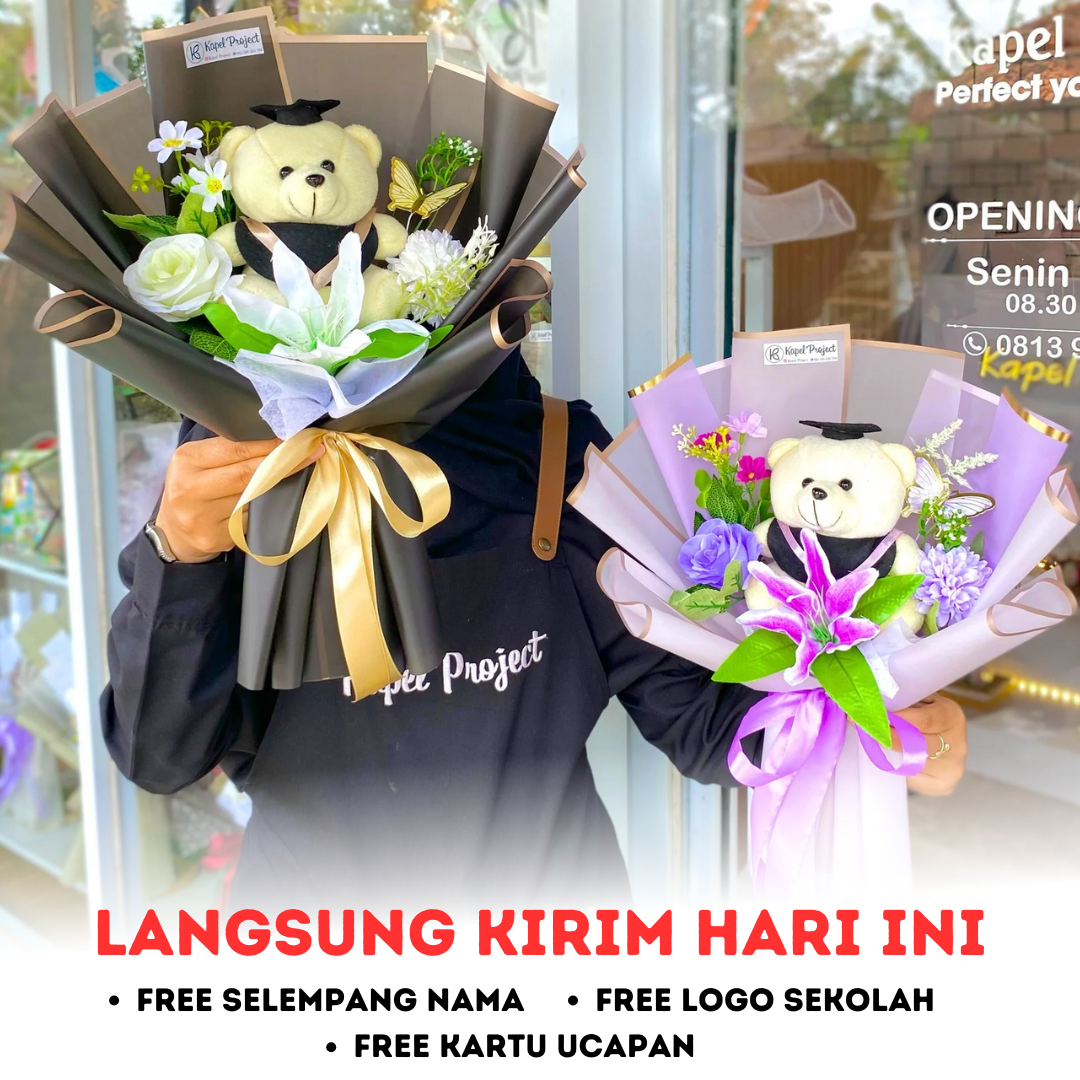 Buket Wisuda kado Hadiah hadiah box wisuda sidang skripsi Perpisahan Cellia Series