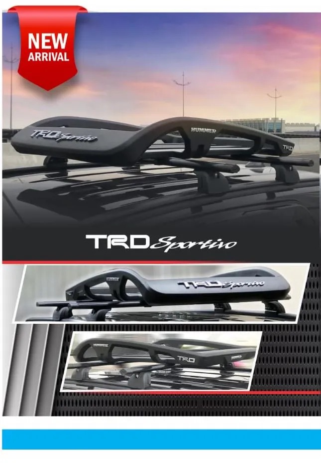Promotion-Universal Foxco new Hummer roof car trunk rack top car rack TRD sportio large (80cm x 113cm) -promo price Harga 650,000 rupiah*Gratis Ongkir