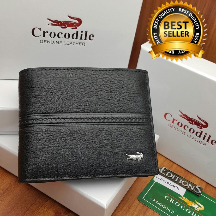 DOMPET KULIT CROCODILE C1204-12 - DOMPET KULIT IMPORT - DOMPET KULIT BRANDED - DOMPET KULIT
