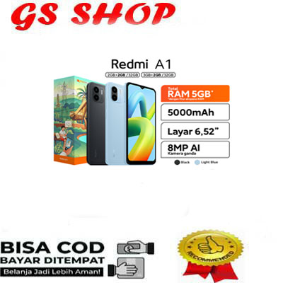 HP REDMI A1 RAM 3/32GB HARGA AFFORDABLE Harga 900,000 rupiah*Gratis Ongkir
