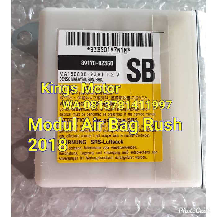 Modul Air Bag Rush 2018 Original Best Seller Termurah Harga 1,000,000 rupiah*Gratis Ongkir