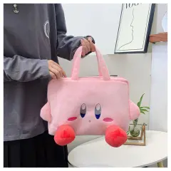 Tas Laptop Besar/Tas Laptop Jinjing Karakter/Sarung Notebook Mac Laptop/Tas Laptop Motif Kirby Gaya Korea