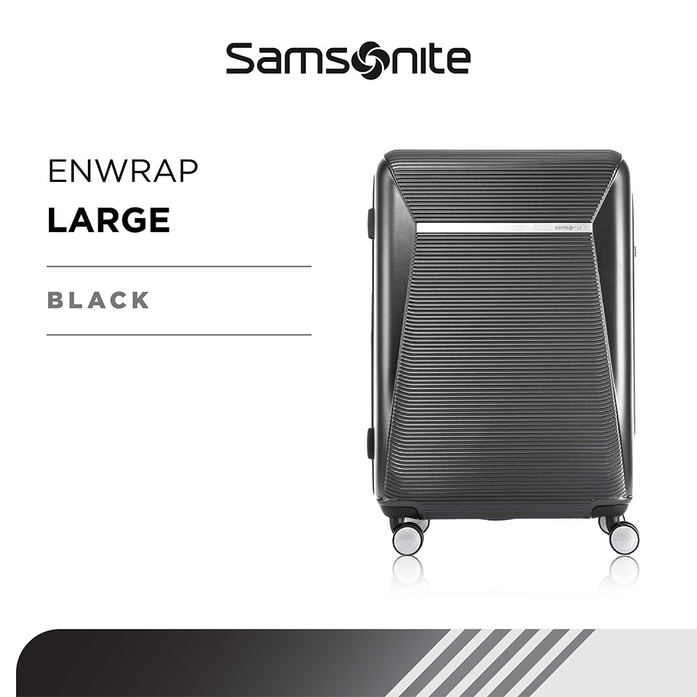 Lazada Indonesia - Samsonite Enwrap Koper HardcaseLarge/ 28inch EXP TSA Double Zipper