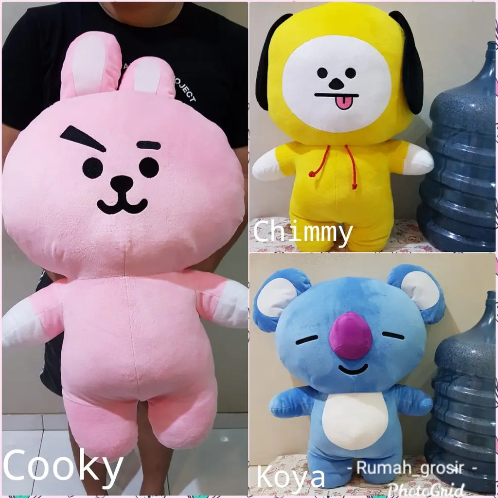 Boneka Bt21 Bts Ukuran Jumbo Unofficial Lazada Indonesia