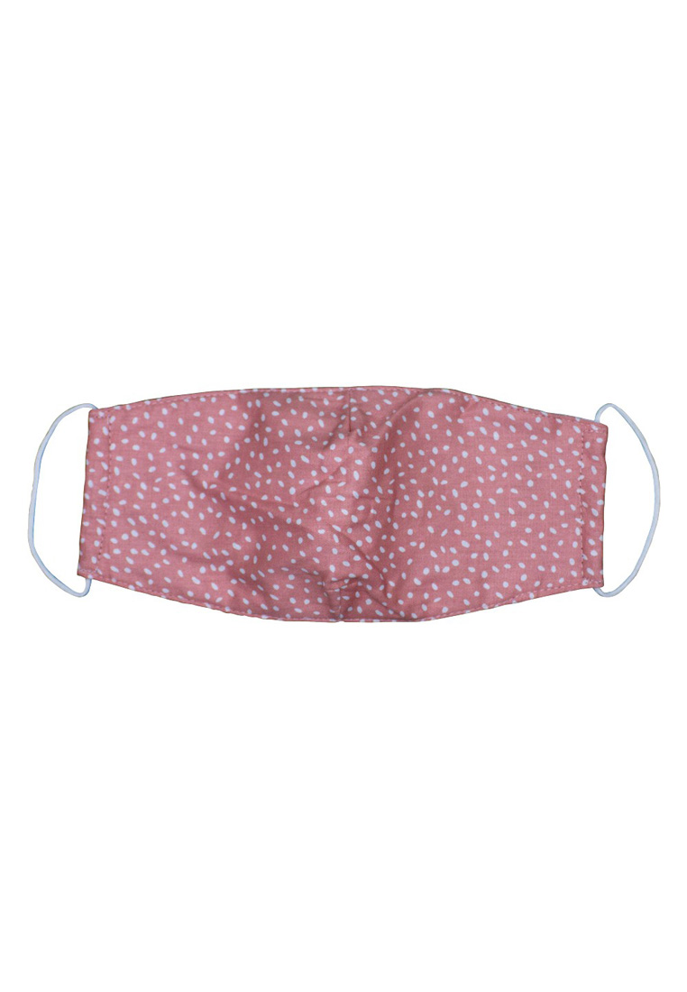 Hamlin Evelyn Masker Non Medis Wanita Motif Polkadot Duckbill High Quality Premium 3 PLY Relaxed Fit ORIGINAL - Pink Harga 149,000 rupiah*Gratis Ongkir