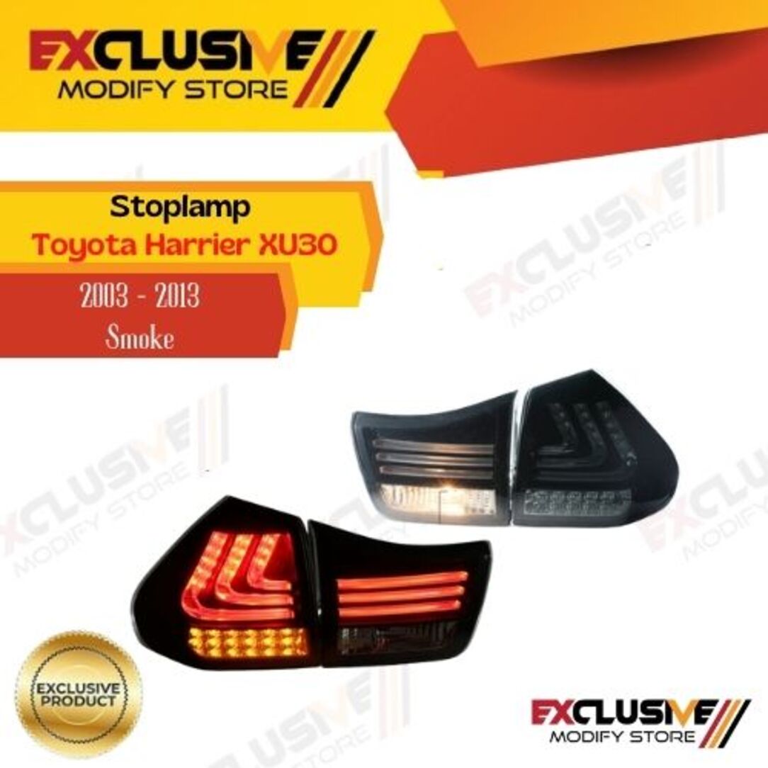 Stoplamp Toyota Lexus Harrier xu30 2003 - 2013 clear Harga 8,350,000 rupiah*Gratis Ongkir