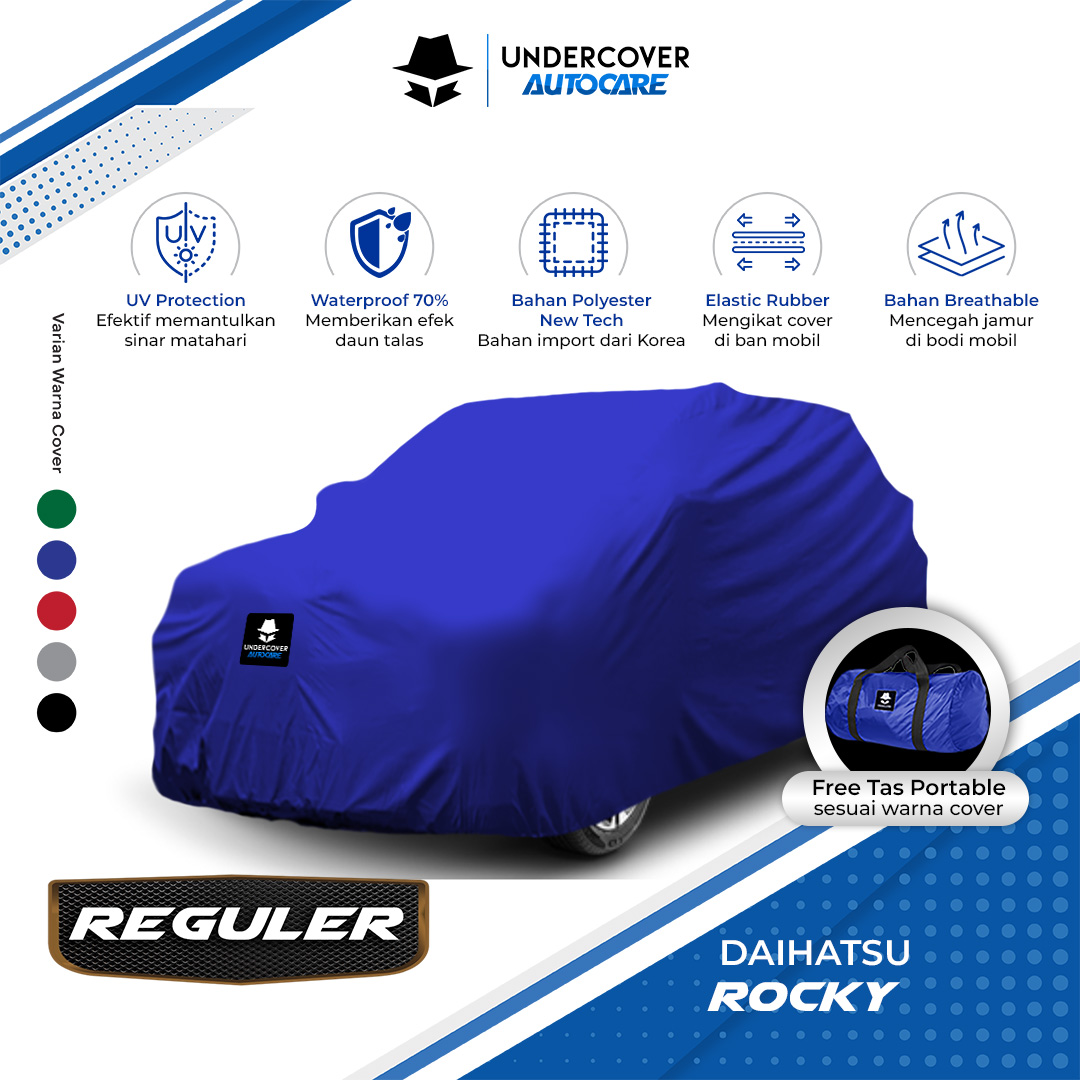 Undercover Autocare - Cover Mobil Daihatsu Rocky Reguler Harga 292,000 rupiah*Gratis Ongkir