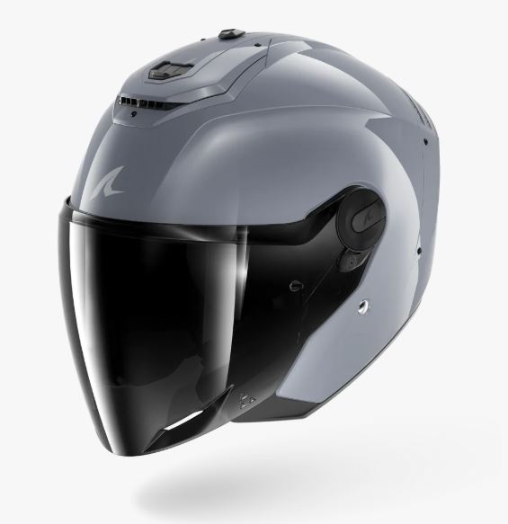 Shark Rs Jet Carbon Dark Shadow Gun Silver | Half Face Helmet | Racing Helmet Harga 6,600,000 rupiah*Gratis Ongkir