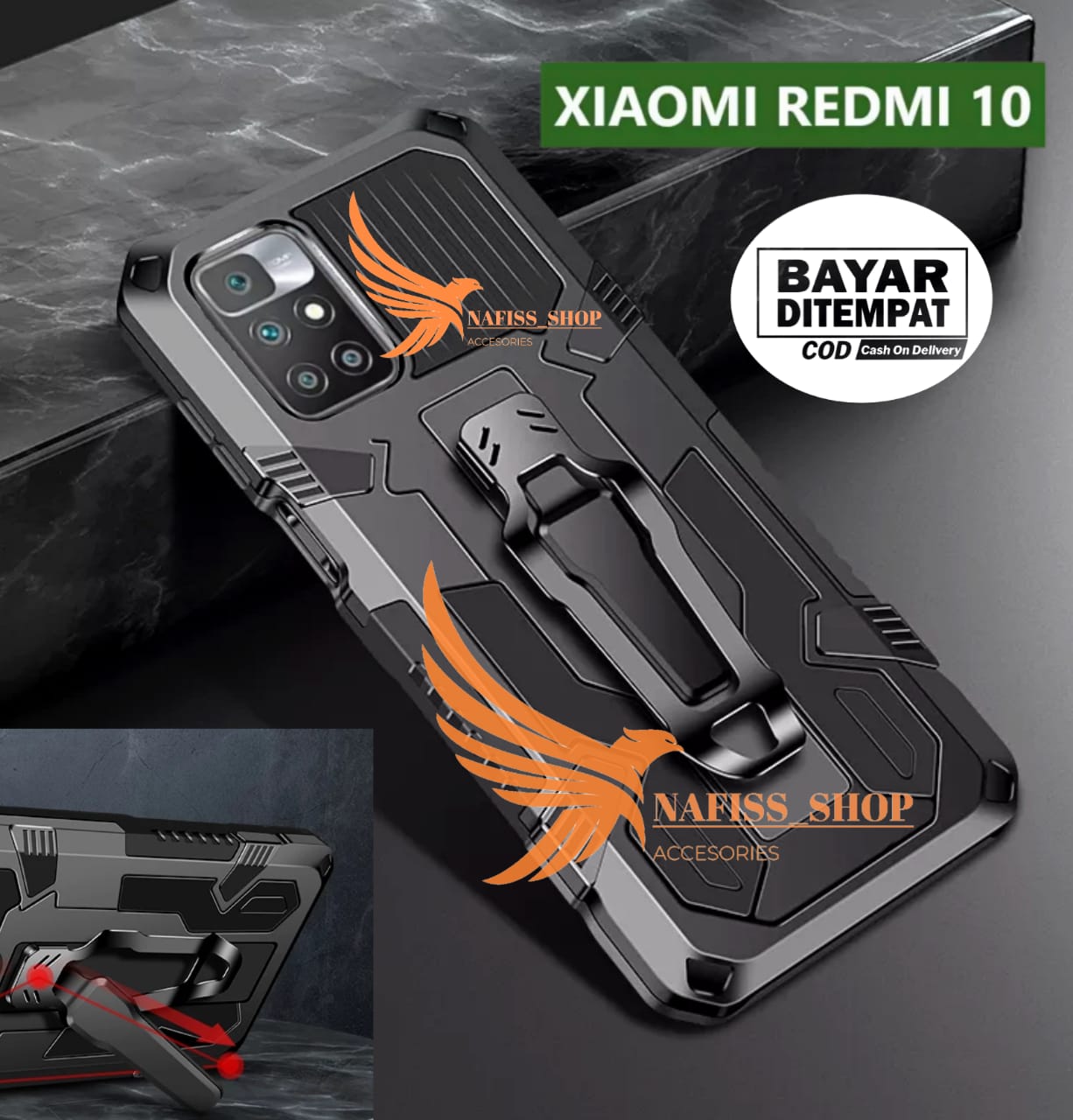 case hp xiaomi redmi 10