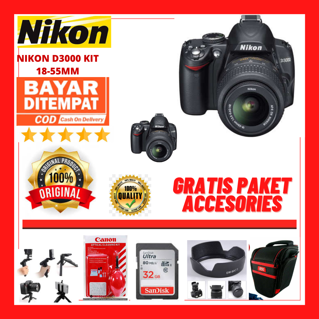 18 55 Vr Nikon D3000 Kit Nikon D3000 Kit 18 55 Mm