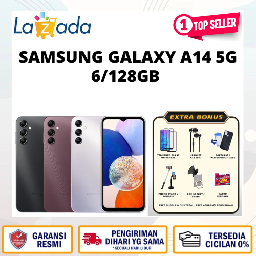 Samsung Galaxy A14 5G 6/128GB MediaTek dimension 700 & A14 4G 6/128GB | 4/128GB warranty Harga  1,477,088 Ringgit*Penghantaran Percuma