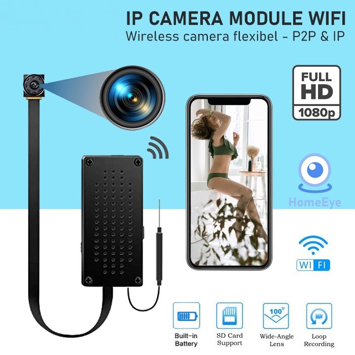 wifi pinhole camera 1080p