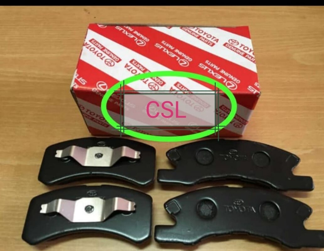 BRAKE PAD KAMPAS REM DEPAN AGYA AYLA MATIC DATSUN GO 04495-BZ020 Harga 115,000 rupiah*Gratis Ongkir