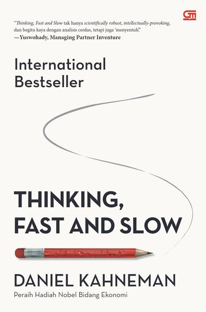THINKINGFAST AND SLOW Harga  118,400 rupiah*Gratis Ongkir