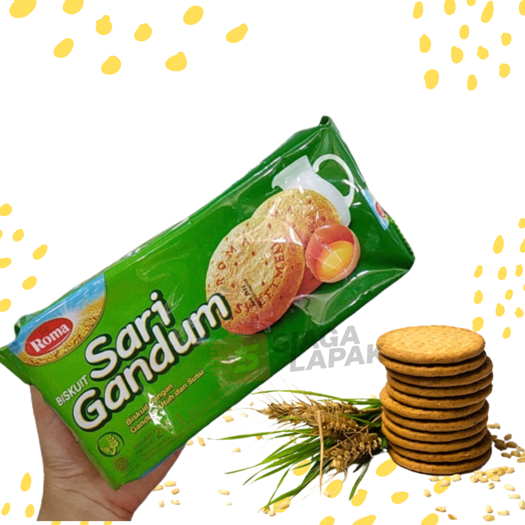 Jual Roma Sari Gandum Sandwich 115 Gr Rasa Cokelat Peanut Butter ...