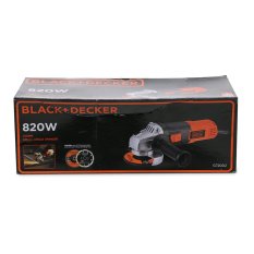 Black & Decker G720D2-B1 Small Angle Grinder With Diamond/Grinding Disc 820W Mesin Gerinda - 100mm
