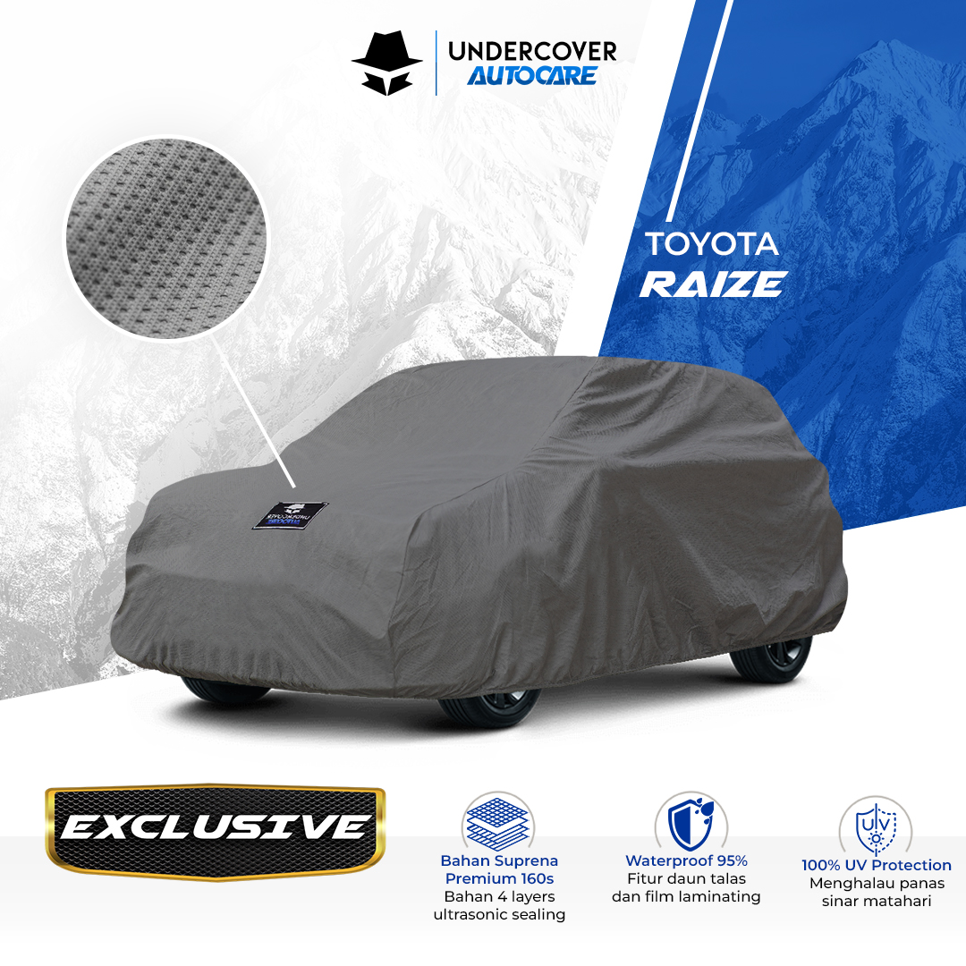 Undercover Autocare - Cover Mobil Toyota Raize Exclusive Harga  1,143,000 Ringgit*Penghantaran Percuma