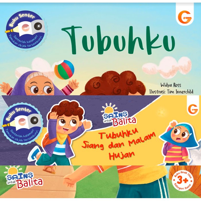 Buku Anak 1 Set Seri Sains Untuk Balita 3 Buku