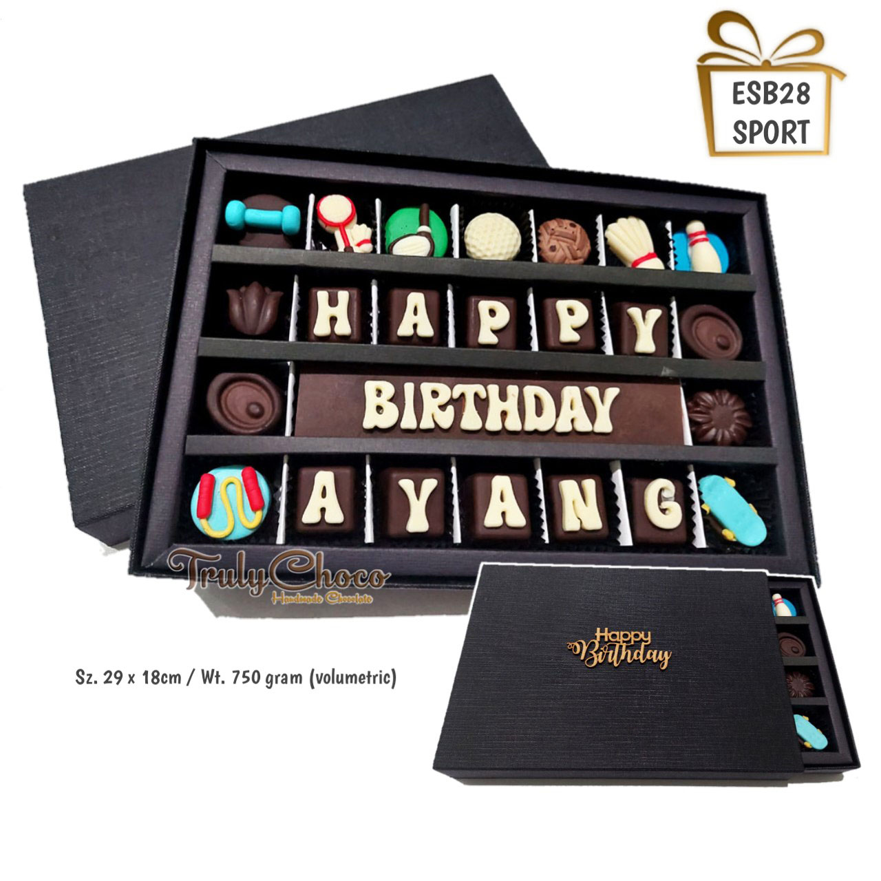 TruyChoco Coklat Ucapan Huruf Kado Ulang tahun Untuk Suami , hadiah ultah Buat Pacar Cowok , Teman pri…