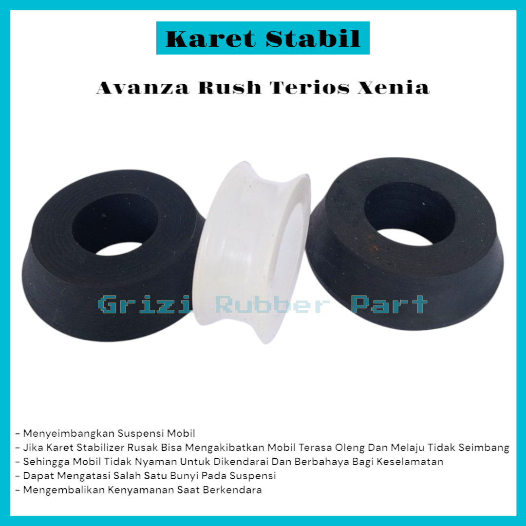 Karet Stabil Stabilizer Gardan Belakang Toyota Avanza Rush Daihatsu Terios Xenia 1Set Giá 20,000 Đồng*Miễn phí vận chuyển