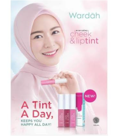 Wardah Everyday Cheek and Lip Tint ( liptint blush on)