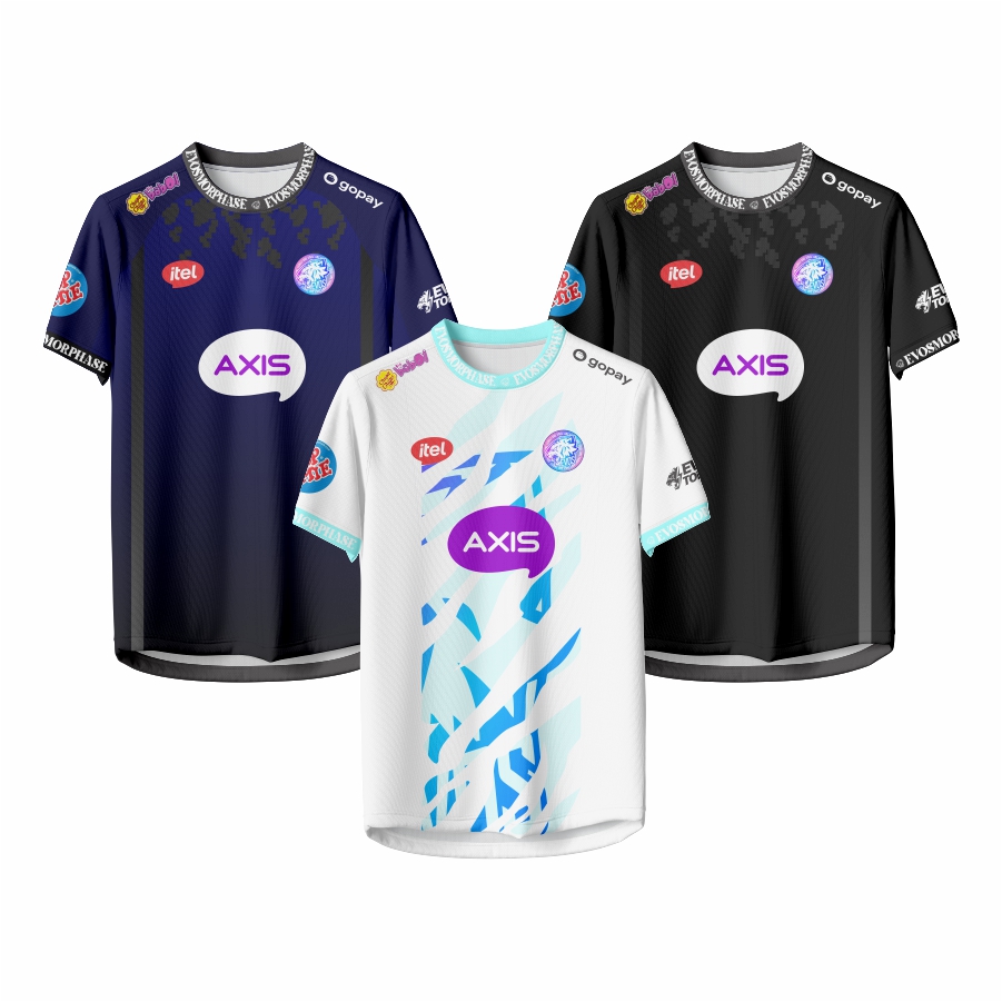 Jersey Baju Mobile Legend Evos Evos Baju Siren Esport Baju Kaos