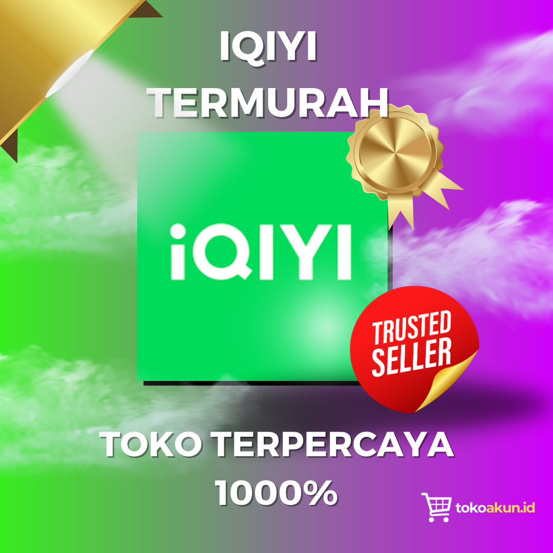 IQIYI PREMIUM VIP SHARING 1 BULAN Harga  14,500 rupiah*Gratis Ongkir