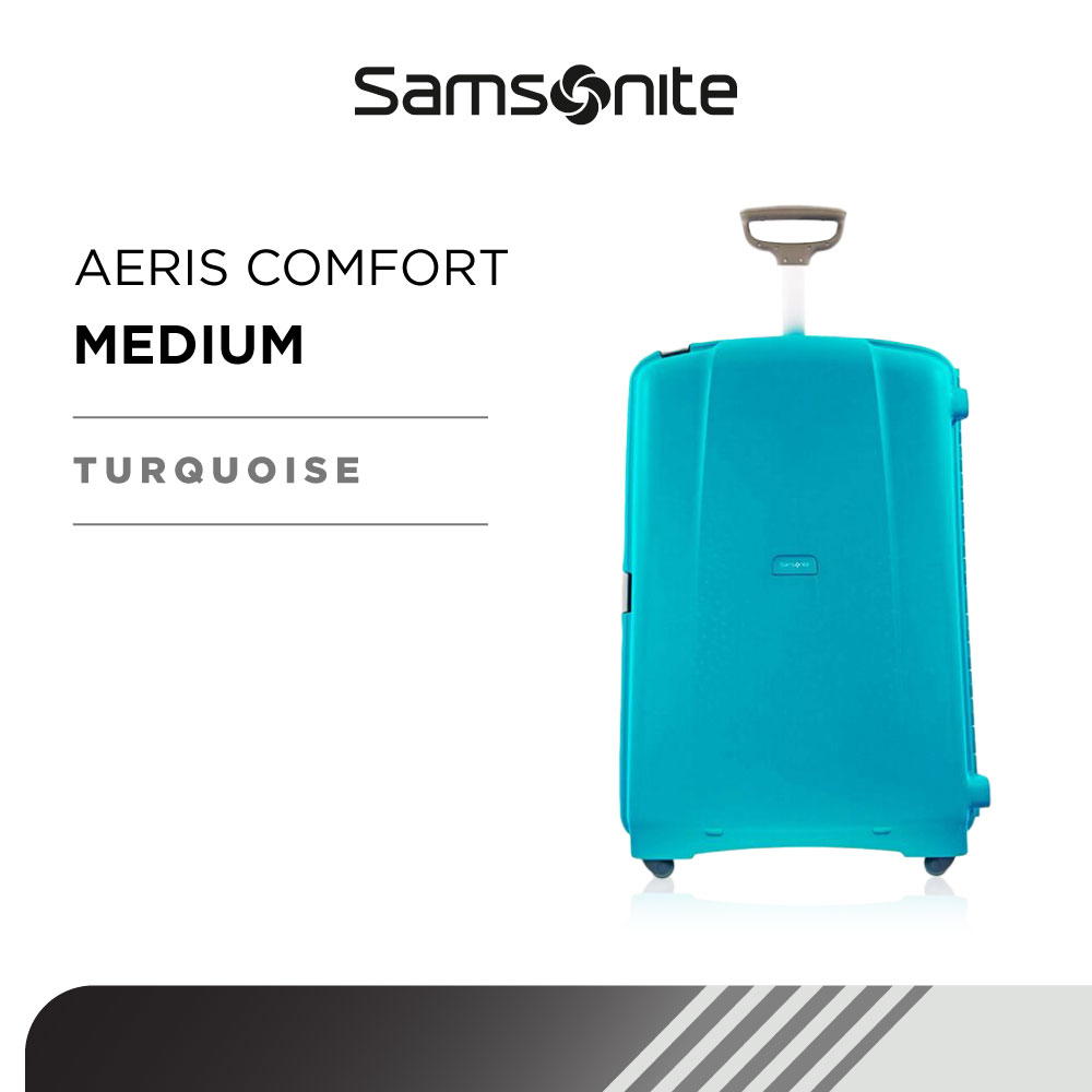 Lazada Indonesia - Samsonite Koper Hardcase Aeris Comfort Medium 25 inch – Turquoise