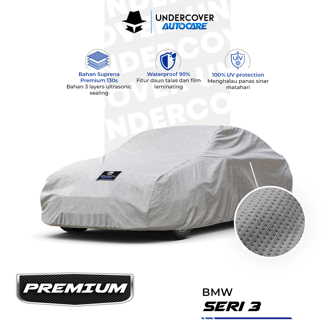 Undercover Autocare - Cover Mobil BMW Seri 3 Premium Harga 786,000 rupiah*Gratis Ongkir