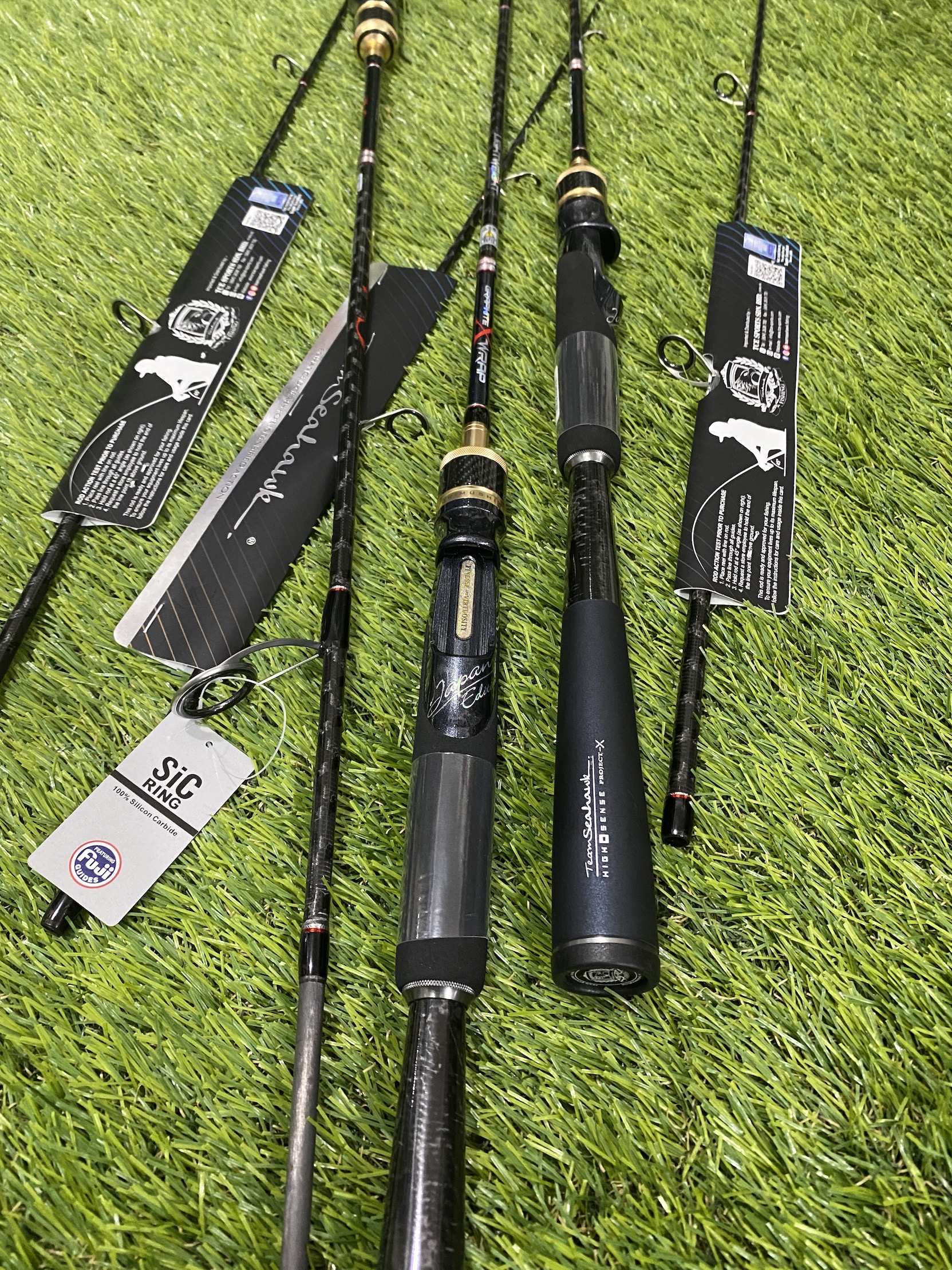 TEAM SEAHAWK CARBON SENSE 165-180CM JORAN SPINNING FULL X-WRAPPING