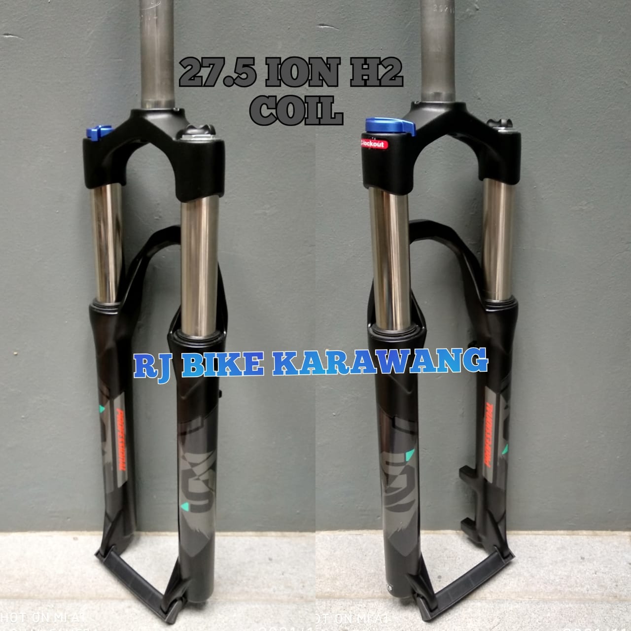 Fork 27.5 Ion H2 Titan 650B Black T120 Coil Harga  384,999 rupiah*Gratis Ongkir