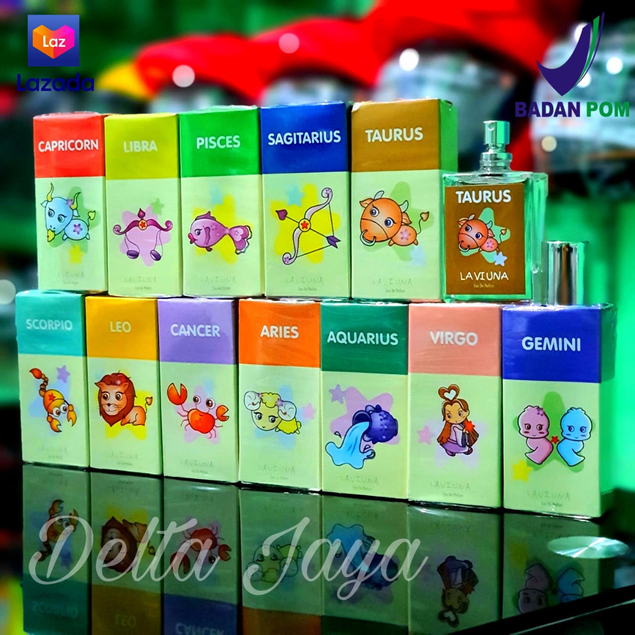 Parfum Miniso Zodiak Official 35ml Laviuna Eau De Parfume Bintang