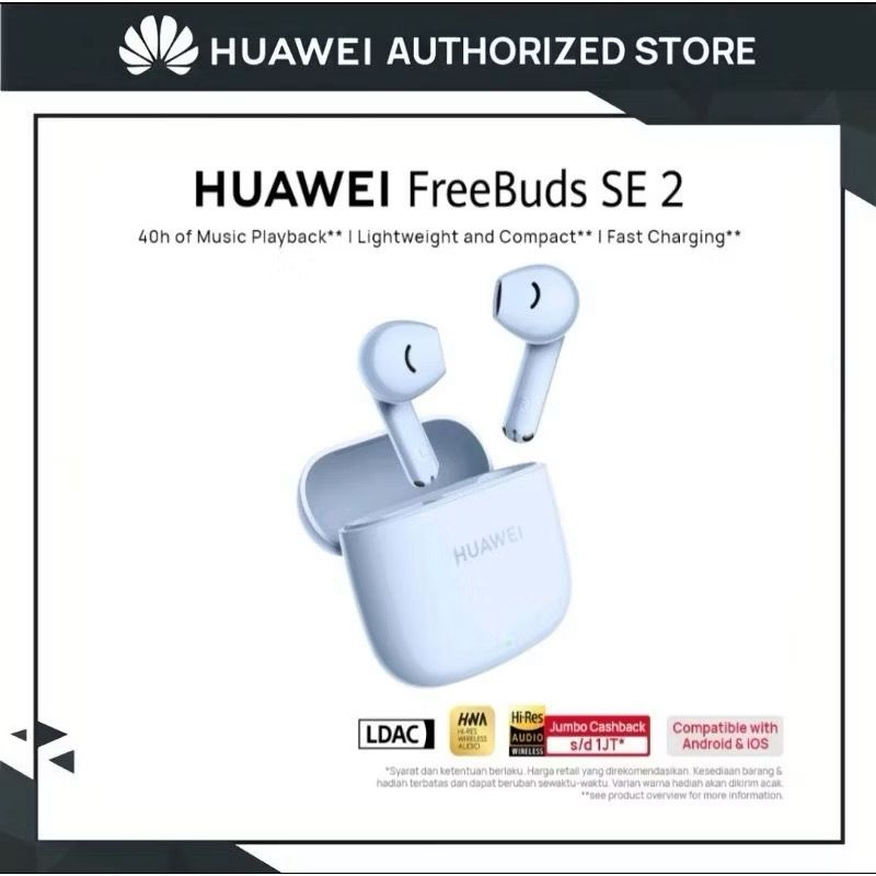 HUAWEI FREEBUDS SE 2 Harga 299,000 rupiah*Gratis Ongkir