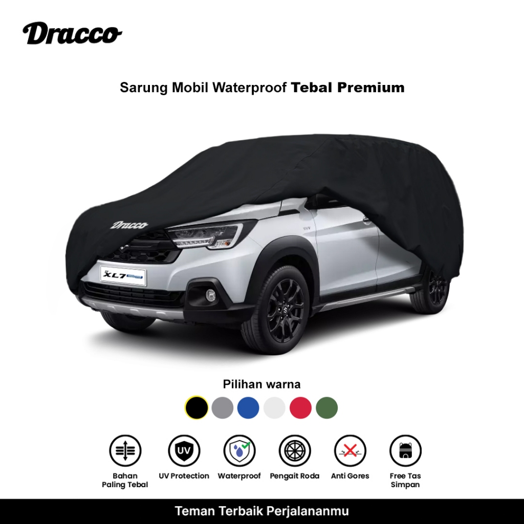 DRACCO sarung mobil suzuki xl 7 waterproof anti UV tebal CARPROOF premium cover mobil free tassimpan Harga 833,333 rupiah*Gratis Ongkir