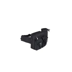Tas Pinggang Pria Waistpack Waterproof Water Bottle Slot - Black
