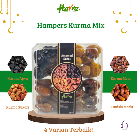 Hampers Kurma Premium 4 Varian - Ajwa — Sukari