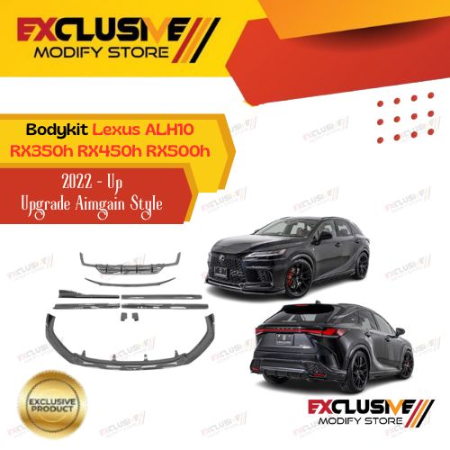 Lexus alh10 rx350h RX450h rx500h (2022-up) AIMGAIN bodykit set complete (for F Sport) import Harga  63,000,000 Ringgit*Penghantaran Percuma