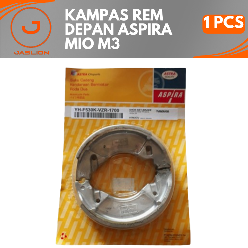 Kampas Rem Belakang + Pegas ASPIRA MIO M3 MIO J NEW SOUL GT 125 DLL Harga 54,000 rupiah*Gratis Ongkir