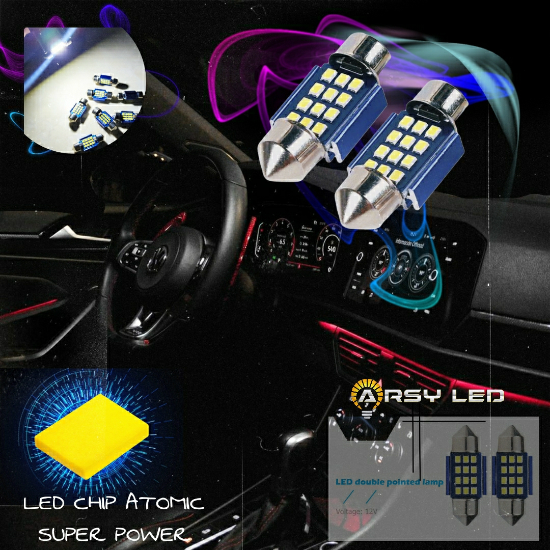 ARSYLED - LAMPU KABIN CANBUS ANTI ERROR - CALYA SIGRA AVANZA XENIA INNOVA ISI 2 BUAH EXTRIME BRIGHT Harga 62,500 rupiah*Gratis Ongkir