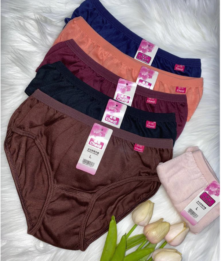 celana dalam wanita 6 pcs merk CHAOJI kode 5500 - Merek CHAOJI Harga 24,000 rupiah*Gratis Ongkir