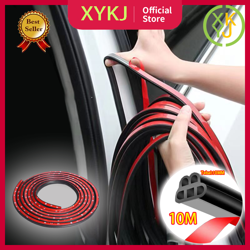 Xykj 10m list rubber car door rubber car door strip seal rubber car glass dust noise reduction Harga 47,678 Ringgit*Penghantaran Percuma