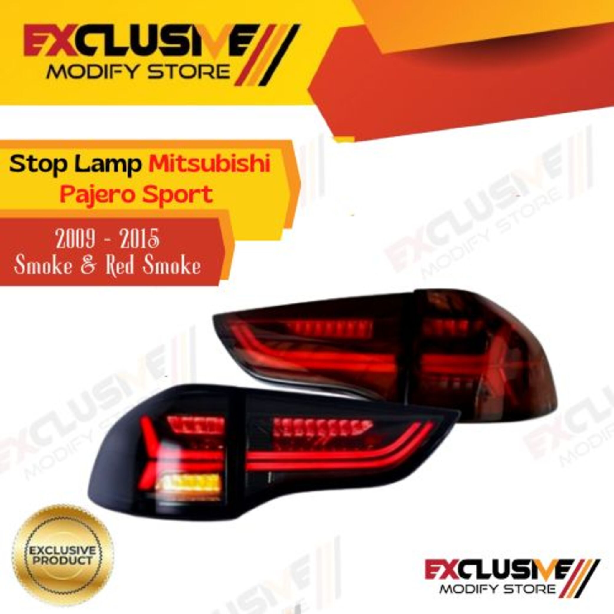Stop Lamp/rear lamp Mitsubishi Pajero Sport 2009-2015 Harga 3,000,000 rupiah*Gratis Ongkir