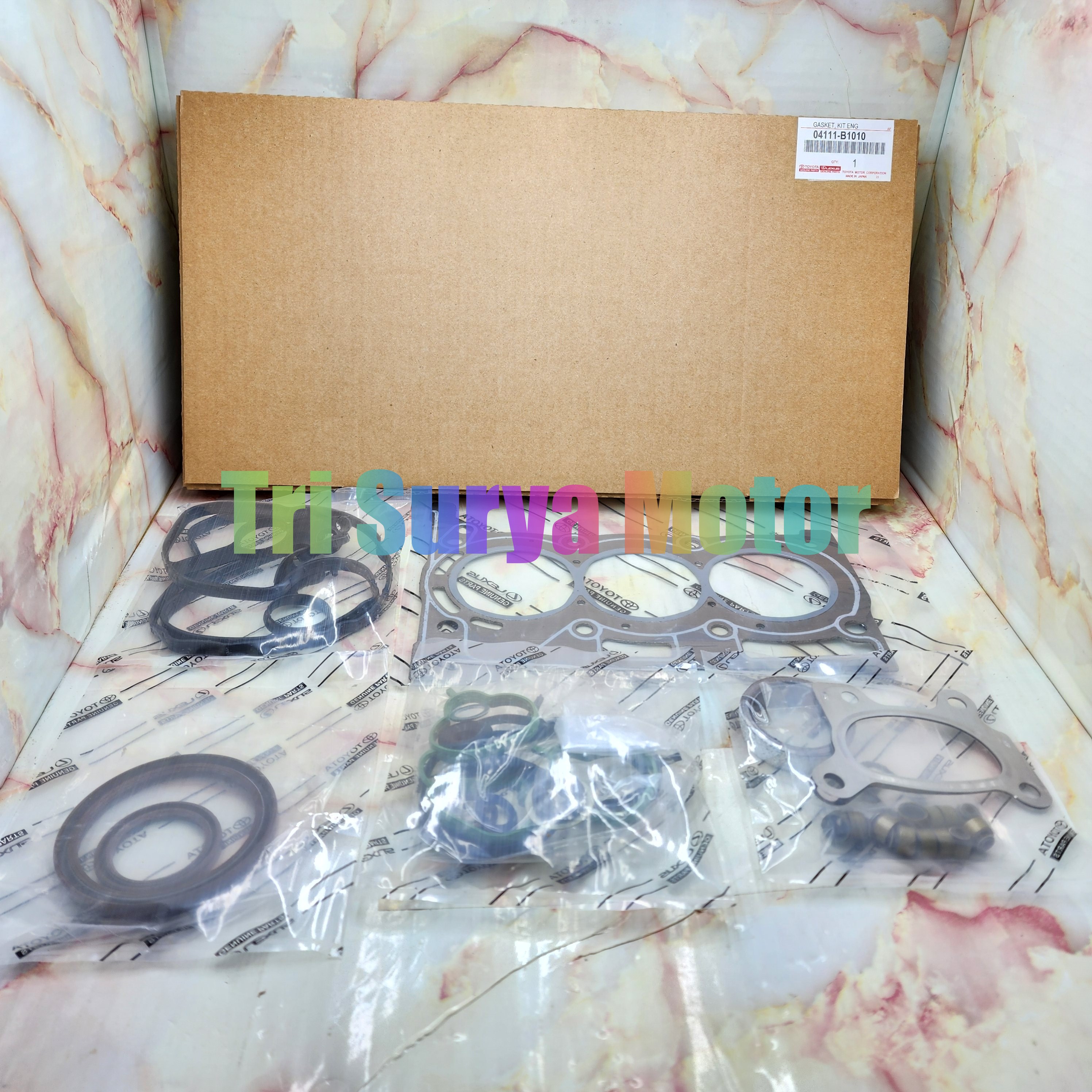 Packing Full Set Paking Set Gasket Kit Toyota AGYA/AYLA 1000cc 1.0 Harga 500,000 rupiah*Gratis Ongkir