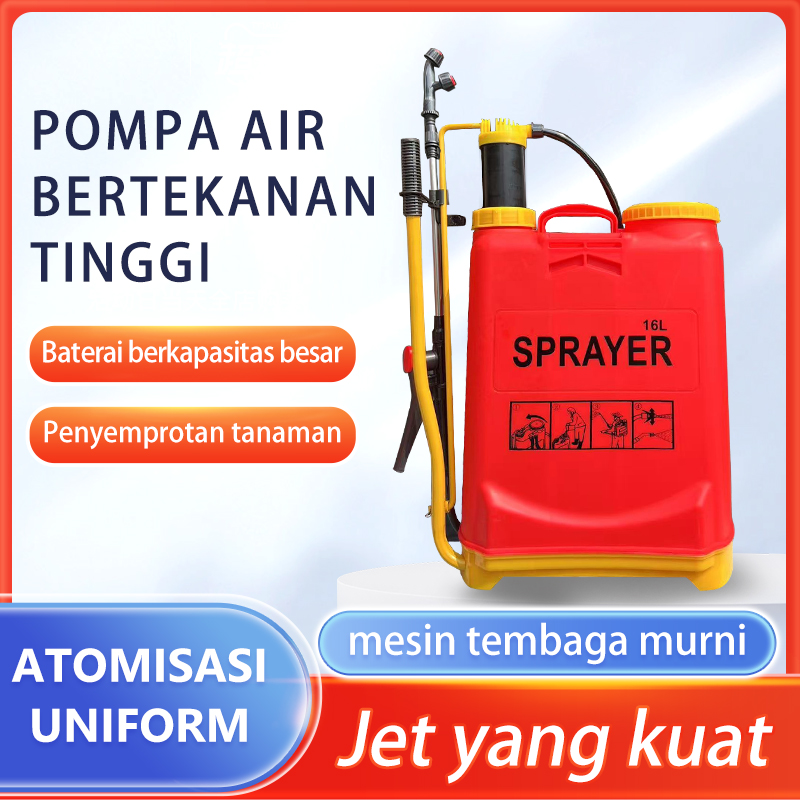 16 liter pest sprayer/16 liter knapsack 16 liter manual sprayer/16 liter grass sprayer Harga 176,999 rupiah*Gratis Ongkir