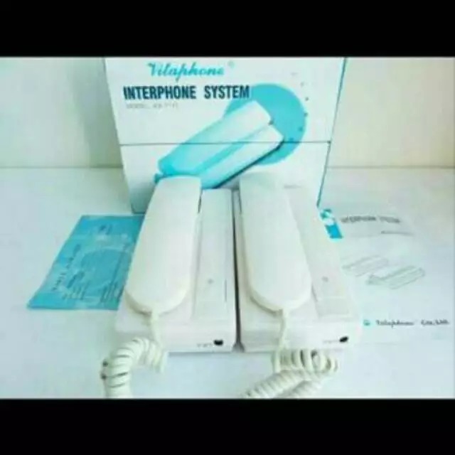 VITAPHONE KX-T111 (Sepasang) - Intercom Kabel Harga 398,000 rupiah*Gratis Ongkir