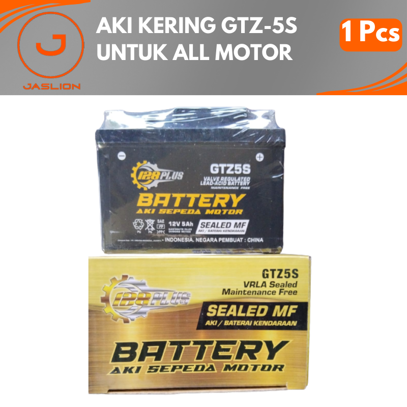 Aki Kering Gtz-5s Untuk Semua Jenis Motor Honda Yamaha Mio Scoopy Fino Beat Vario Genio Harga 142,275 rupiah*Gratis Ongkir