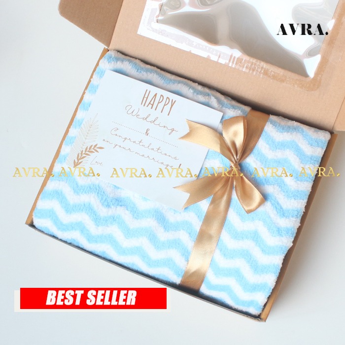 Kado Ulang Tahun Pernikahan Hampers Handuk Bahan Lembut Menyerap Air Premium Original