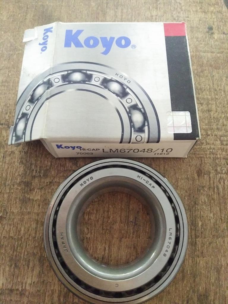 Bearing Laher Roda Depan Dalam Toyota Kijang 5K Koyo Asli LM67048/10 Harga 60,990 rupiah*Gratis Ongkir