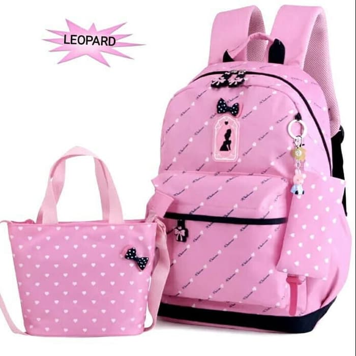 Jual Tas Anak Pwkids 03 lv serut black Import dan Tas sekolah