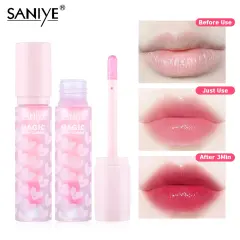 SANIYE 【BPOM】Lip Serum Merah Jambu Lip Skin Care Pelembab Bibir Kecantikan L1272